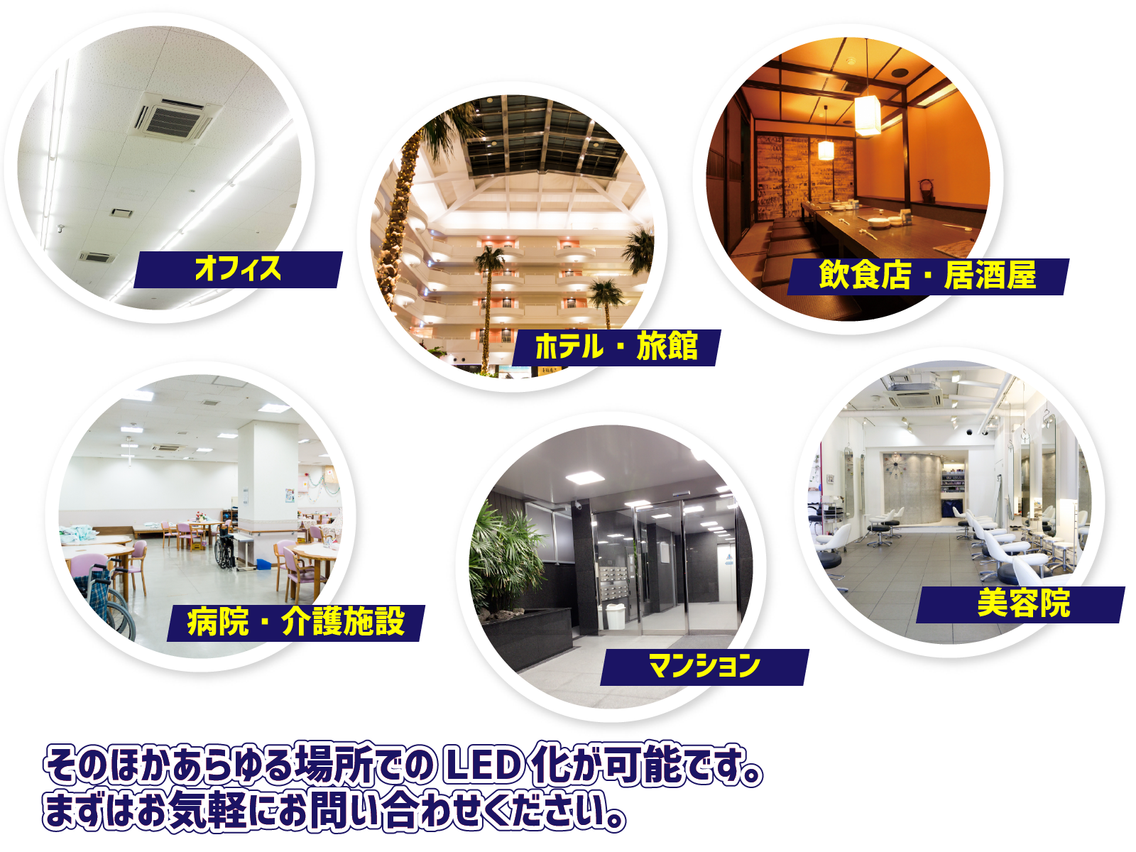 LEDの取り付け例